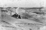 Valentine, George Dobson, 1852-1890 :Fumarole peaks and site of the White Terraces, Rotomahana