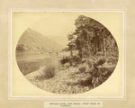 Bathing place, Lake Guyon. Mount Clara in distance