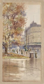 Thomson, N fl 1910s :[View from Cathedral Square, Christchurch] 1917.