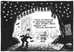 Darroch, Bob, 1940- :'I think it's their way of protesting about their efforts being brought into political arguments'. 12 November 2012