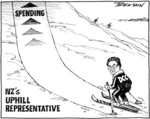 NZ's UPHILL REPRESENTATIVE. SPENDING. 24 February 2010