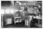 Don Greg in Radio Department of His Master's Voice NZ Ltd, Wellington