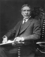 Seated portrait of Edward Robert Tregear