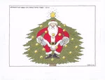 Clark, Laurence, 1949- :Apparition seen on Christmas tree. 24 November 2012