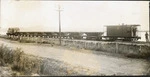 View of a ballast train near Greymouth