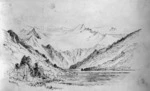 [Hodgkins, William Mathew] 1833-1898 :Mount Aspiring [Before 1875]