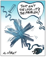 Nisbet, Alastair, 1958- :'That ain't the logo... it's the problem!' 13 December 2012