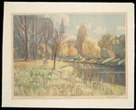 Fitzgerald, James, 1869-1945 :Spring; colour etching from the original painting [ca 1926-1932?]