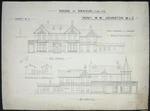 Clere, Fitzgerald & Richmond :House at Awahuri for the Hon W W Johnston M L C. Sheet no. 5. 1896.
