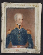 Bridge, Cyprian, 1807-1885. Attributed works :[Portrait of Lieutenant-Colonel Cyprian Bridge, the father of the attributed artist 1830-1840s]