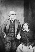 Mr James Heberley and his wife, Te Wai Heberley