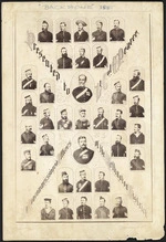 Connolly & Company : Photograph of an illuminated address presented to Lt Col Pearce from the non-commissioned officers of the Wellington district