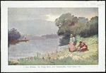 Wright, Walter, 1866-1933 :A grey morning. The Waipa River near Ngaruawahia, North Island, N.Z. / W. Wright [19]14. Supplement to the Christmas number of the Auckland Weekly News, from the painting by W. Wright. [1920?]