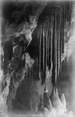 The Blanket, Waitomo Caves - Photograph taken by George Dobson Valentine