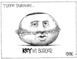 Tuhoe takeaway... KEYwi burger. 15 May 2010