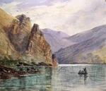 Hodgkins, William Mathew, 1833-1898 :Clutha River. [1860-1895].