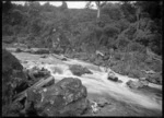 The rapids on the Wairua River below the Wairua Falls.