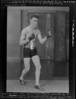 Mr H Thomas, New Zealand boxing representative, 1932 Olympics