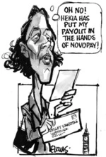 Evans, Malcolm Paul, 1945- :'Oh No! Hekia has put my payout in the hands of Novopay!' 05 March 2013