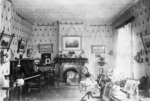 The interior of the drawing room, the parsonage, Lawrence, New Zealand