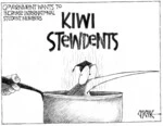 KIWI STEWDENTS. Government wants to increase International students numbers. 1 June 2010