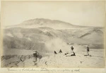 Lake Rotomahana and surrounding countryside after Tarawera eruption - Photograph taken by George Dobson Valentine