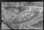 Floral clock in Princes Street Gardens, Edinburgh, Scotland