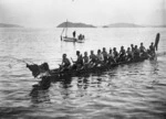 Waka, Petone, during the visit of the Prince of Wales