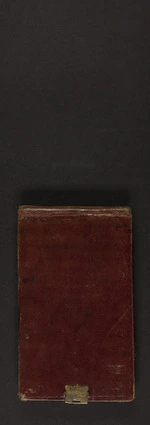 Haast, Johann Franz Julius von, 1822-1887: Notebook