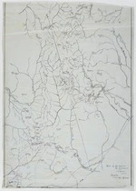 [Creator unknown] :Map of Mt Hector, Mt Holdsworth and the Mitre tracks [ms map]. [ca.1922].