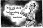 Evans, Malcolm Paul, 1945- :Nothing to hide. 6 August 2013