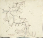 Haast, Johann Franz Julius von, 1822-1887: [Map of the Haast River from its mouth to the Makarora River. 1863?]