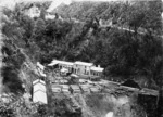 Entrance to the no. 8 level battery, Karangahake