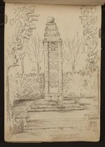 O'Grady, James, 1882?-1956 :German monument, Bapaume Cemetery [1918]