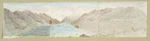 Haast, Johann Franz Julius von, 1822-1887: [Mt Cook and Lake Pukaki. 1860 or 1861?]