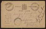 Letters relating to World War One