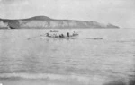 Whaling boat at Kaikoura