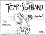 Tour de Southland. "Yee-ha!" 17 July 2010