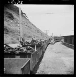 Timber at Paekakariki, for the construction of the United States servicemen's camps