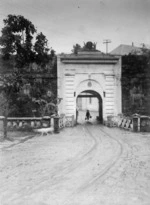 Photograph of a city gate, Manila, Phillipines