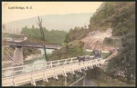 G Parkhouse (Firm, Westport) :Lyell-Bridge, N.Z. New Zealand post card, issued by G Parkhouse, Westport. Phototyped in Saxony [ca 1910]