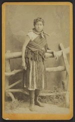 Shailer, George William (Palmerston North) 1848-1918 :Portrait of unidentified Maori woman