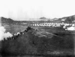 Mock battle staged during the Island Bay Easter Camp