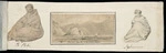 [Swainson, George Frederick], 1829-1870 :Te Pahi. Ship Cove from the rocks of Lone Island. Ngakawena. [ca 1850?]