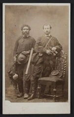 Portrait of Gerhard Mueller & Kerei - Photograph taken by Tait Brothers