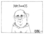 Winter, Mark, 1958- :Pope Francis. 5 March 2014