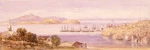 Williams, Edward Arthur 1824-1898 :[Auckland Harbour from above Freeman's Bay] [1866?]