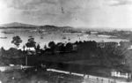 Hanna, John Robert, d 1915 :View of Waitemata Harbour from Bishop Lenihan's Palace, Ponsonby, Auckland