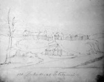 Wynyard, Robert Henry, 1802-1864 :Old stockade Pahatanui [1852].