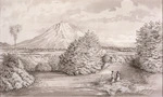 Good, Thomas, 1823-1907 :Taranaki from Oeo. [1885-1895].